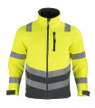 CHAQUETA SOFTSHELL ALTA VISIBILIDAD M/L HOMBRE