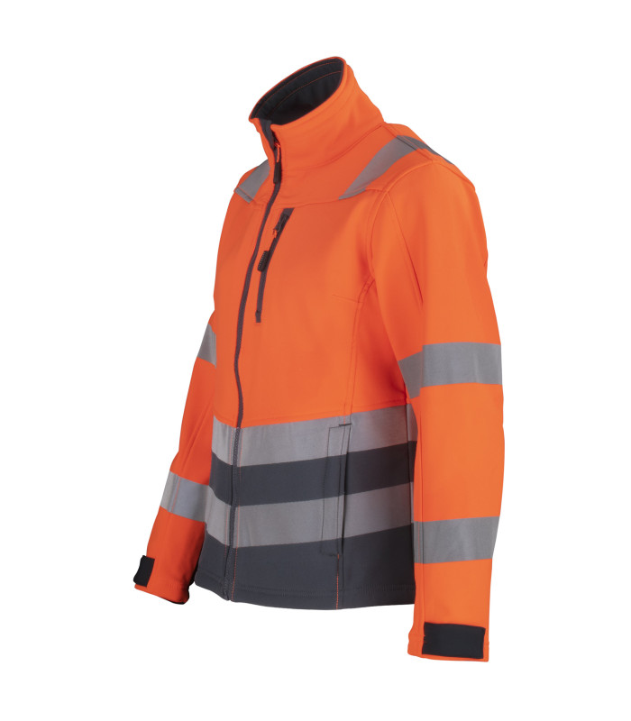 CHAQUETA SOFTSHELL ALTA VISIBILIDAD M/L MUJER