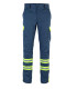 PANTALON CARGO GABARDINA BICOLOR C/CINTA DÍA NOCHE HI-VIS LINE