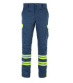 PANTALON CARGO GABARDINA BICOLOR C/CINTA DÍA NOCHE HI-VIS LINE