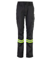 PANTALON GABARDINA DUAL HI VIS CON CINTA DIA Y NOCHE