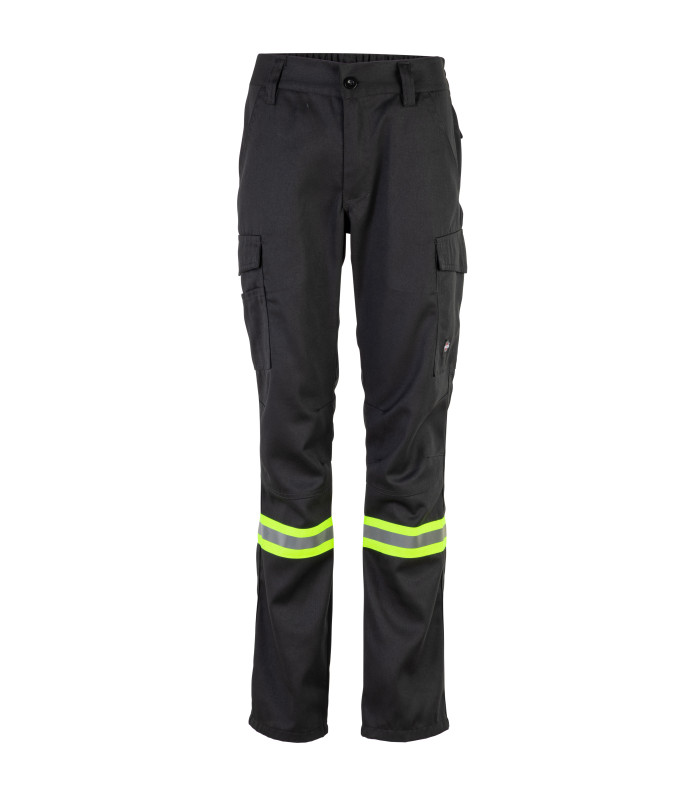 PANTALON GABARDINA DUAL HI VIS CON CINTA DIA Y NOCHE