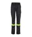 PANTALON GABARDINA DUAL HI VIS CON CINTA DIA Y NOCHE