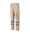 PANTALON CARGO ALERCE C/CINTA REFLECTIVA  HOMBRE