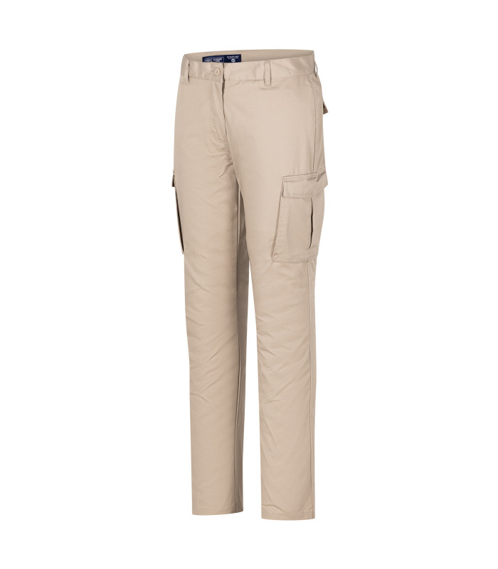 PANTALON CARGO CLASSIC MUJER 65% POLY 35% ALG