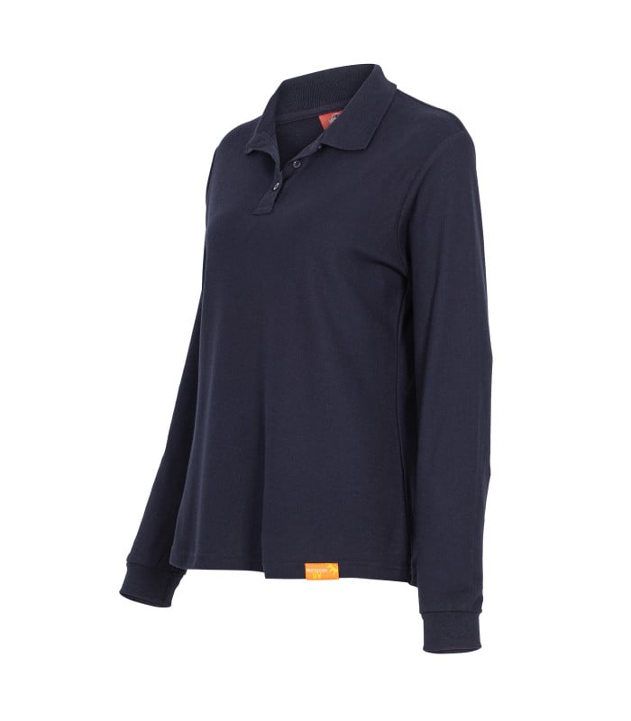 POLERA POLO M/L MUJER 60% ALG 40% POLY