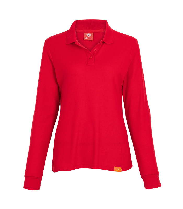 POLERA POLO M/L MUJER 60% ALG 40% POLY