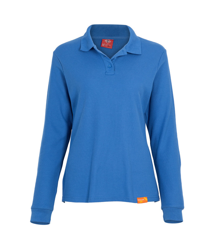 POLERA POLO M/L MUJER 60% ALG 40% POLY