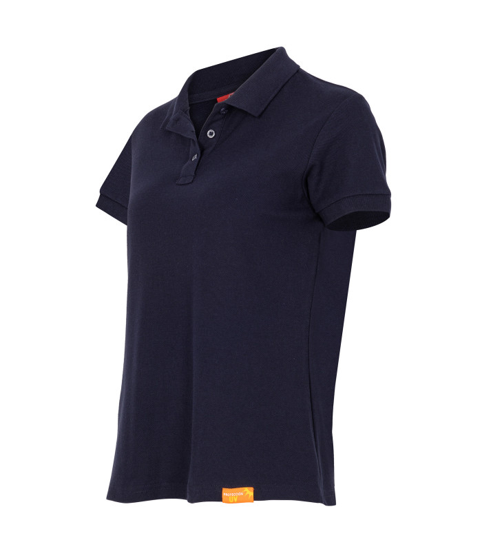 POLERA POLO M/C MUJER 60% ALG 40% POLY