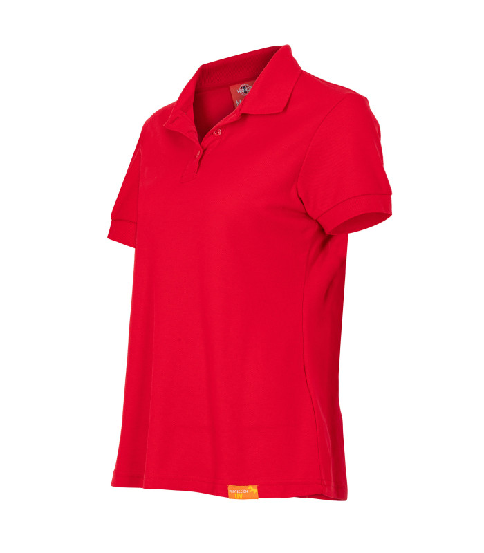 POLERA POLO M/C MUJER 60% ALG 40% POLY