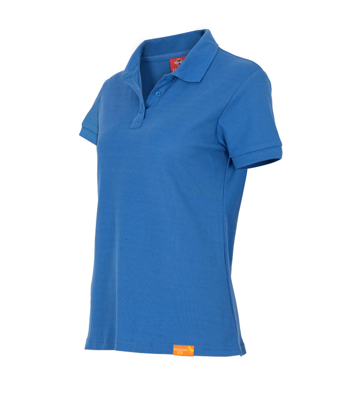 POLERA POLO M/C MUJER 60% ALG 40% POLY