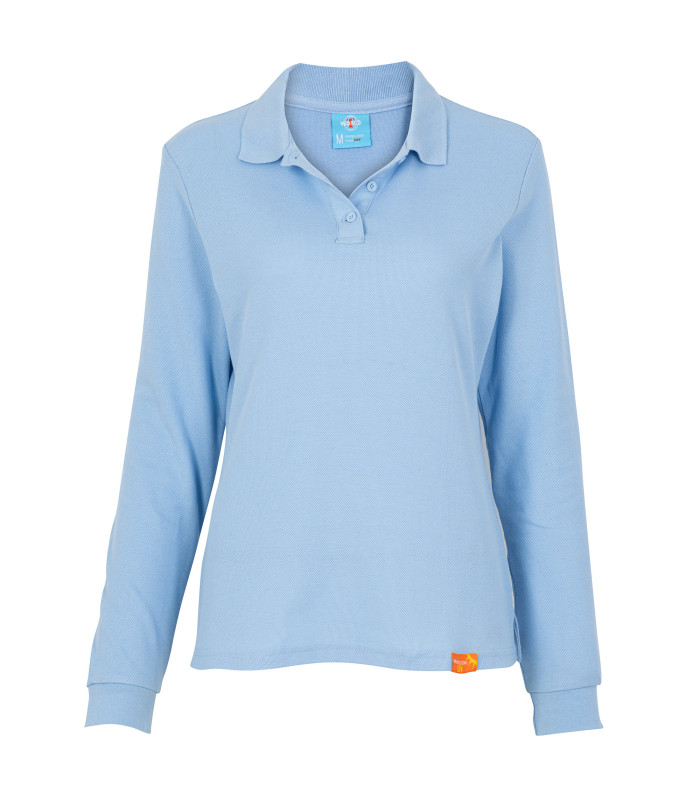 POLERA POLO M/L MUJER 80% ALG 20% POLY
