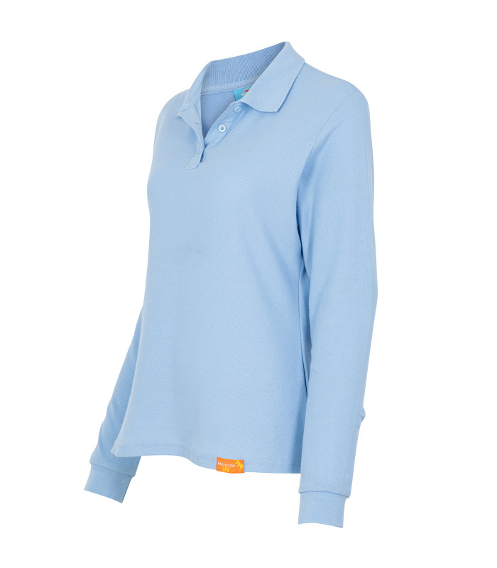 POLERA POLO M/L MUJER 80% ALG 20% POLY