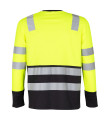 POLERA HIBRIDA HI VIS BI COLOR  M/LARGA