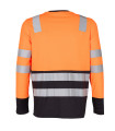 POLERA HIBRIDA HI VIS BI COLOR  M/LARGA