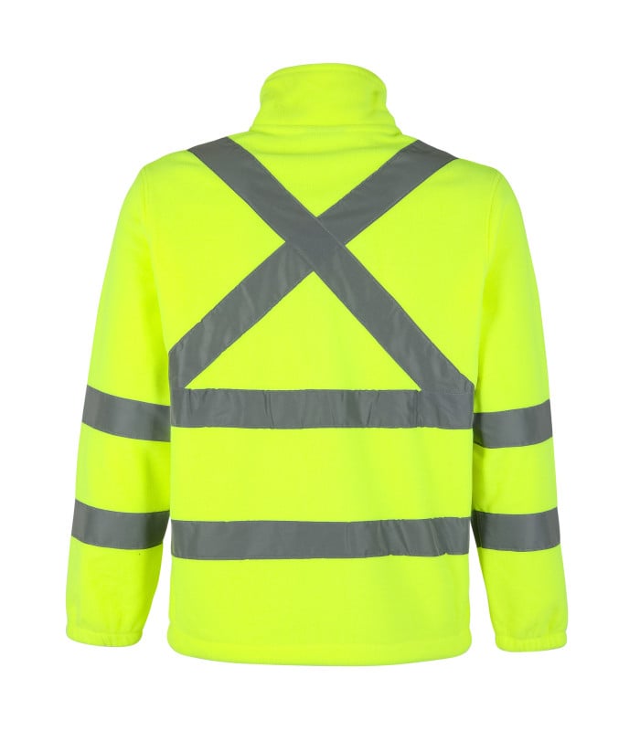 MICROPOLAR HI VIS CLASE 3 M/L HOMBRE 100% POLY