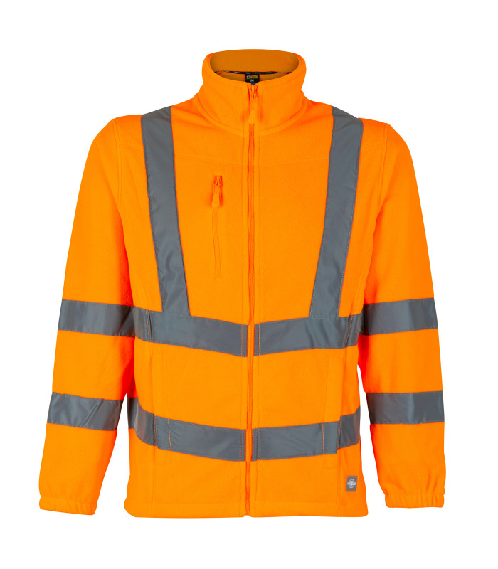 MICROPOLAR HI VIS CLASE 3 M/L HOMBRE 100% POLY