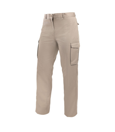 PANTALON CARGO CLASSIC MUJER 65% POLY 35% ALG