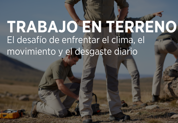 Trabajo en terreno: el desafío de enfrentar el clima, el movimiento y el desgaste diario